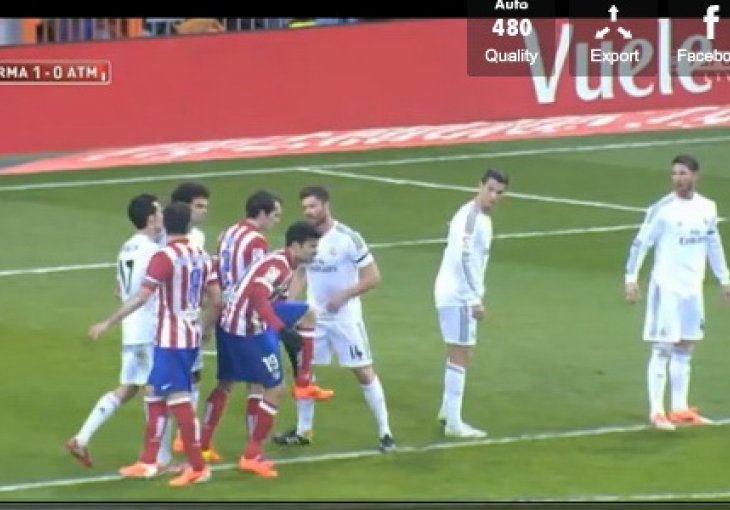 Varnice: Pogledajte šta je Arbeloa napravio Diegu Costi