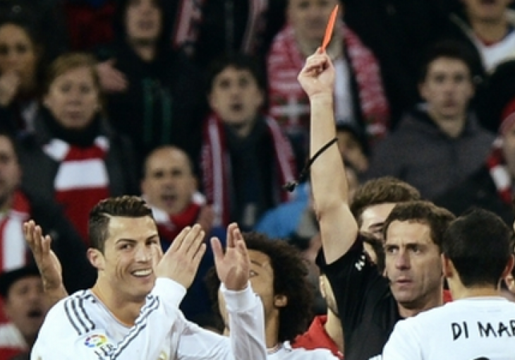 Sudac koji je isključio Ronalda dobio veću kaznu nego Portugalac