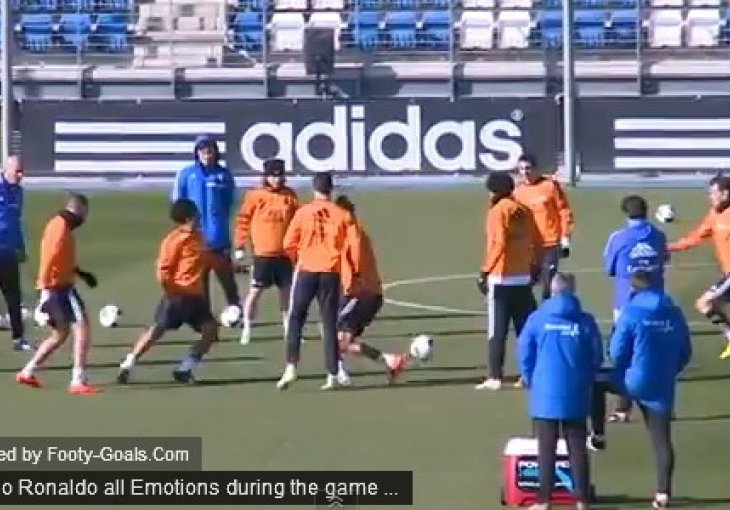 Ronaldo na treningu Reala napravio nešto što se riječima ne može opisati