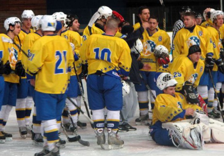 Istorijska pobjeda hokejaške reprezentacije BiH