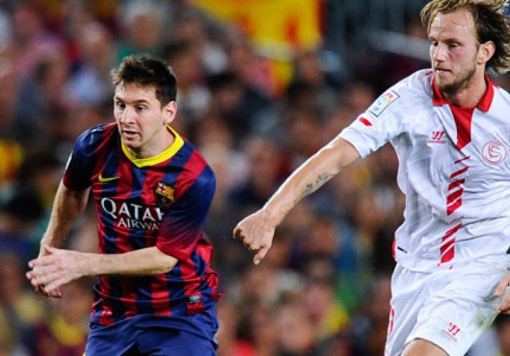 Sevilla povela, Barca izjednačila iz ofsajda, a onda se naljutio Lionel Messi
