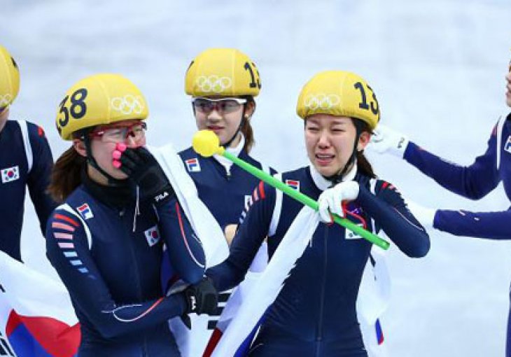 Južnokorejke osvojile zlato u brzom klizanju