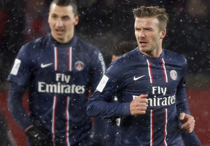 Beckham: Ibrahimović spada među tri moja omiljena fudbalera