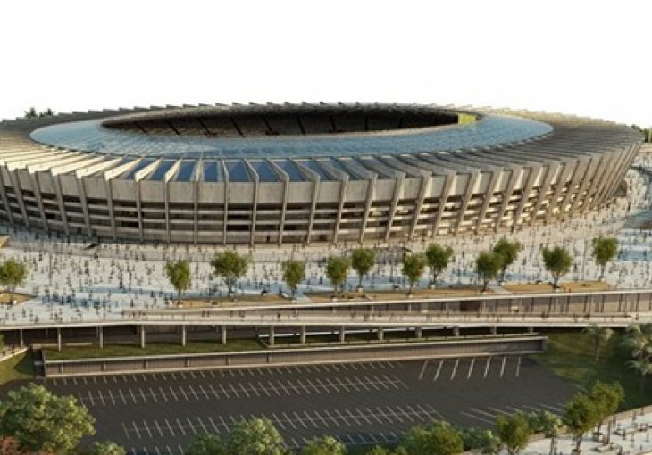 Srušio se dio krova na stadionu u Belo Horizonteu