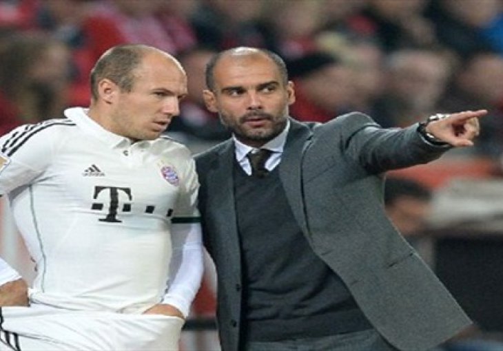 Guardiola: Lakše mi je izaći na kraj sa ženom nego sa Robbenom