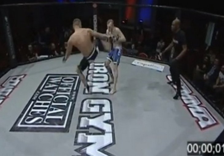 Pogledajte najbrži nokaut u historiji MMA borbi
