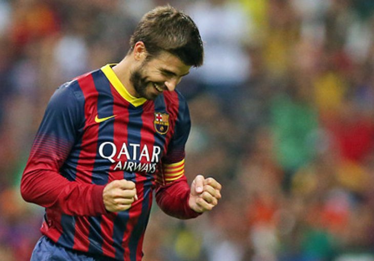 Gerard Pique spreman za El Clasico