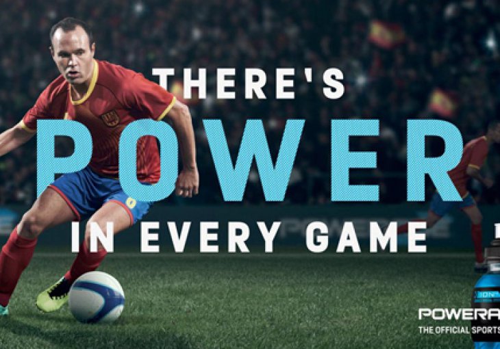 Iniesta u odličnoj reklami za Powerade