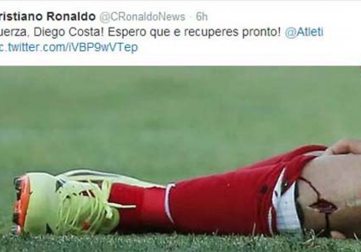 Ronaldo poručio Costi da bude snažan