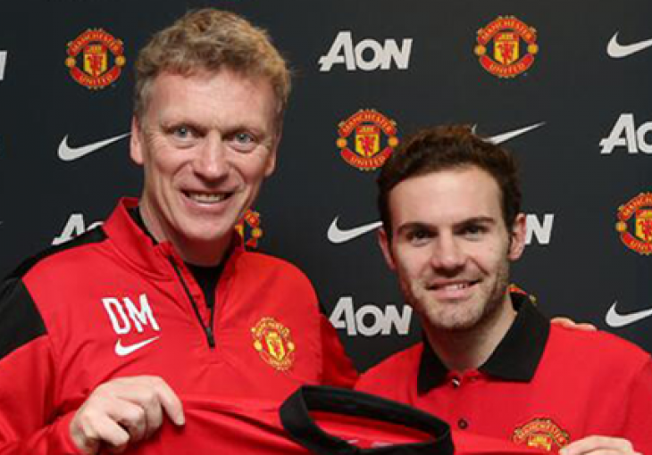 Juan Mata: Hvala Moyesu što je uspio da me dovede u United