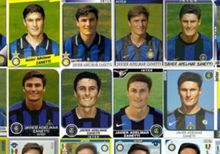 Kako je Javier Zanetti postao besmrtan u Panini albumima