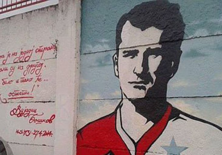 Vujadin Boškov dobio mural na stadionu Vojvodine