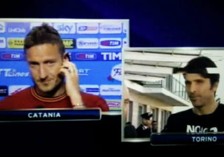 Ovako je Gigi Buffon provocirao Francesca Tottija