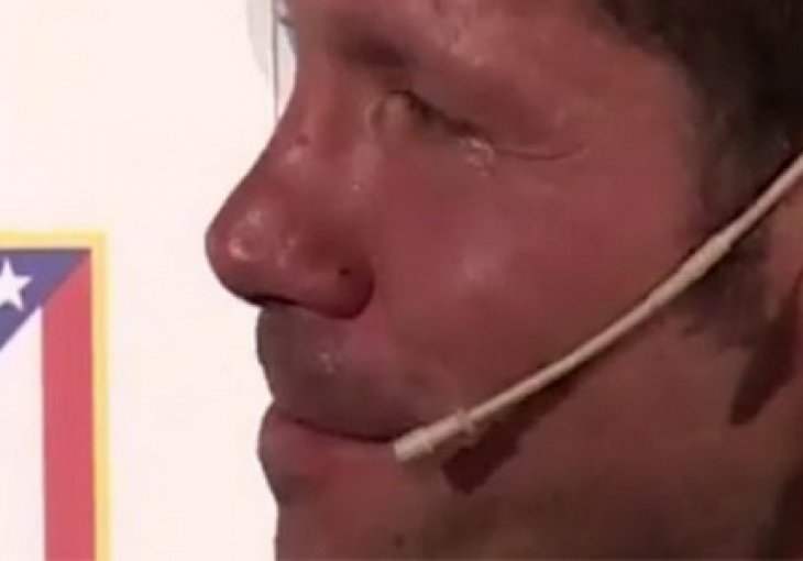 Diego Simeone nije izdržao već je plakao kao malo dijete