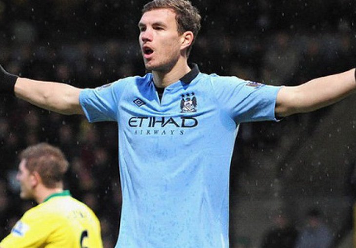 Pogledajte šta se desilo na tribinama Etihada kada je Džeko postigao prvi gol