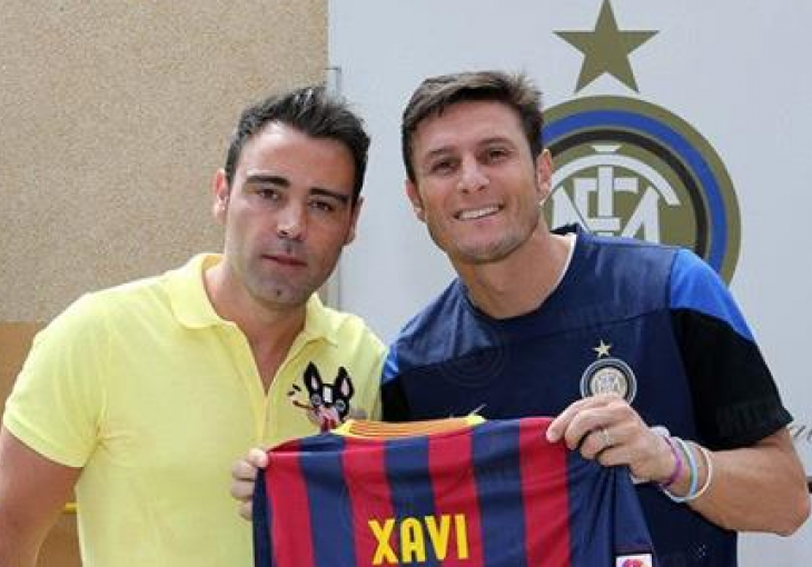 Xavi poslao poseban poklon Zanettiju povodom kraja jedne velike ere