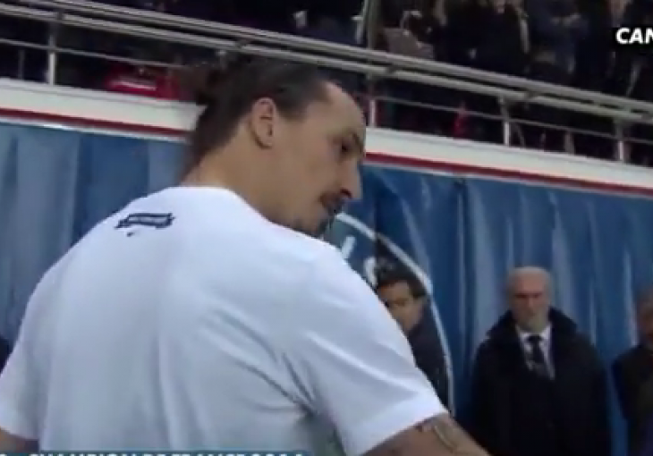 Zbog Ibre, francuski novinar će od sad uvijek gledati gdje hoda!