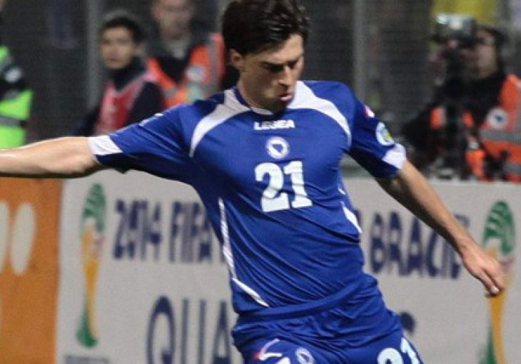 Ervin Zukanović udaljen iz reprezentacije BiH i ne ide u Brazil!