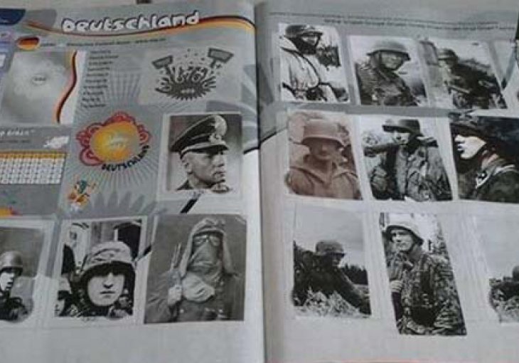 Umjesto igrača Njemačke u album lijepio istaknute naciste