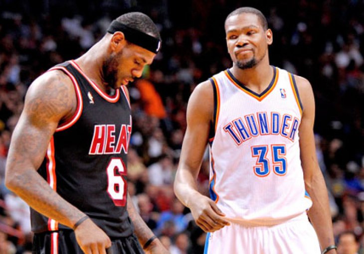 James i Durant predvode najbolju petorku NBA lige