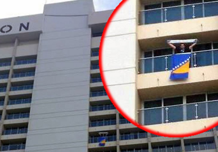 Zastava BiH jučer se zaviorila i na Sheratonu u Rio de Janeiru