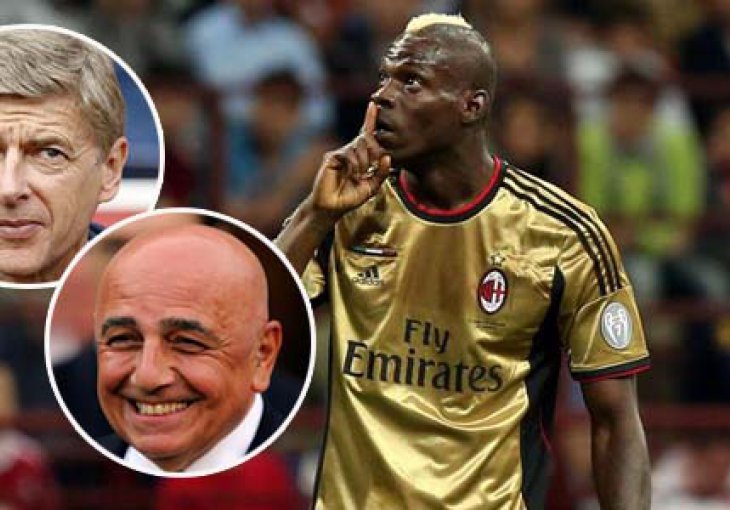 Galliani i Wenger demantovali Balotellijev transfer u Arsenal