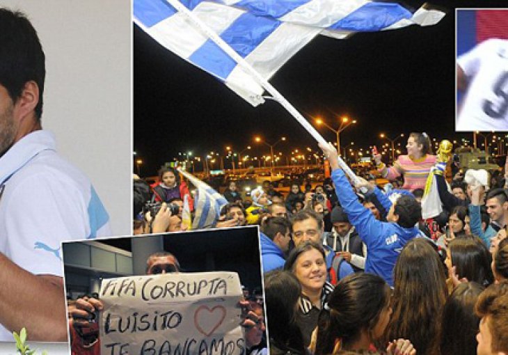 Suarez sletio u Montevideo, tamo ga dočekao predsjednik
