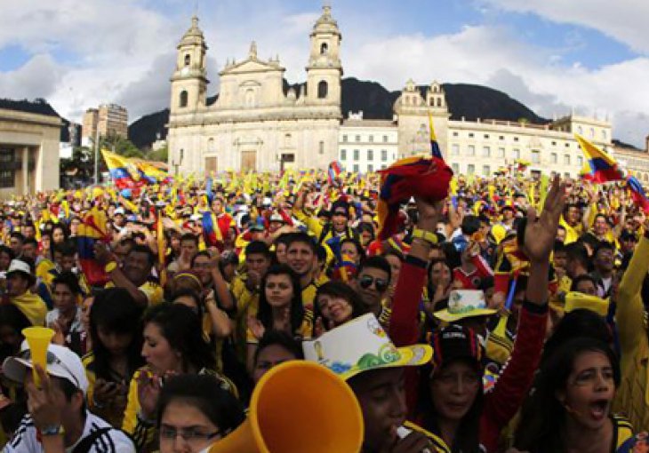 Žena ubijena u Bogoti nakon pobjede Kolumbije