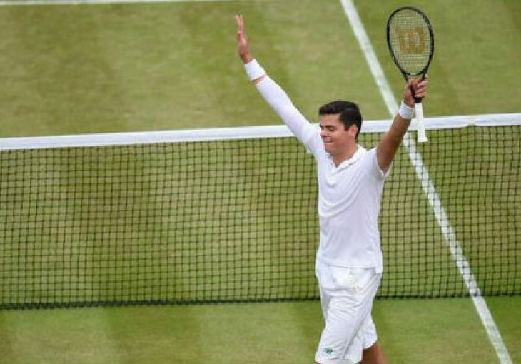 Raonić na fantastičan način preko Federera došao do prvog finala na Wimbledonu