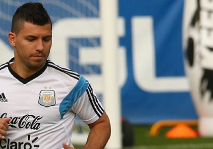 Aguero propušta i meč sa Belgijom