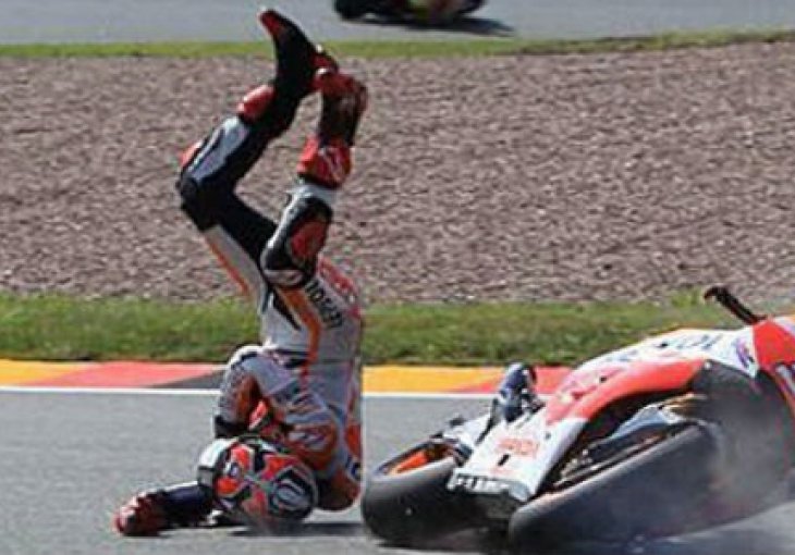 Najbolji motociklist današnjice doživio težak pad na treningu