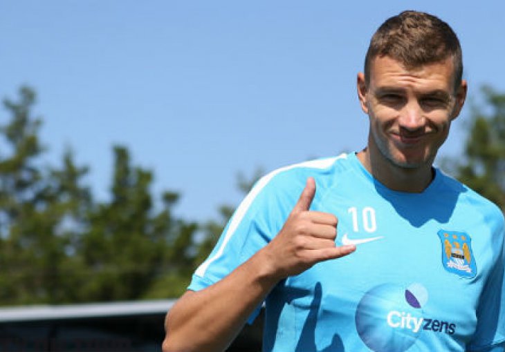 Džeko došao na pripreme Manchester Cityja