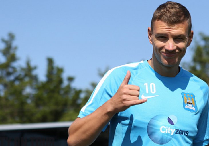 Edin Džeko: Sretan sam u Cityju