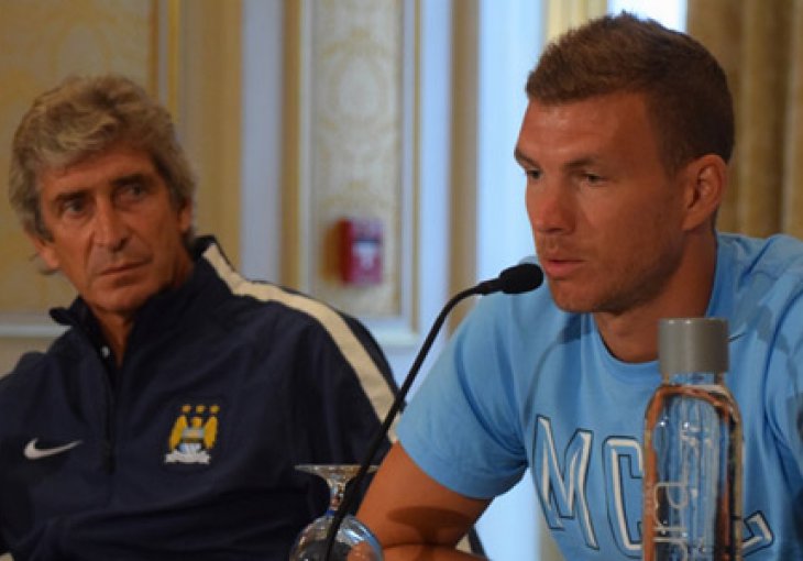 Pellegrini: Džeko je vrlo važan igrač za nas