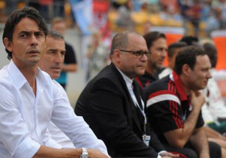 Inzaghi uči Balotellija kako da igra u kaznenom prostoru