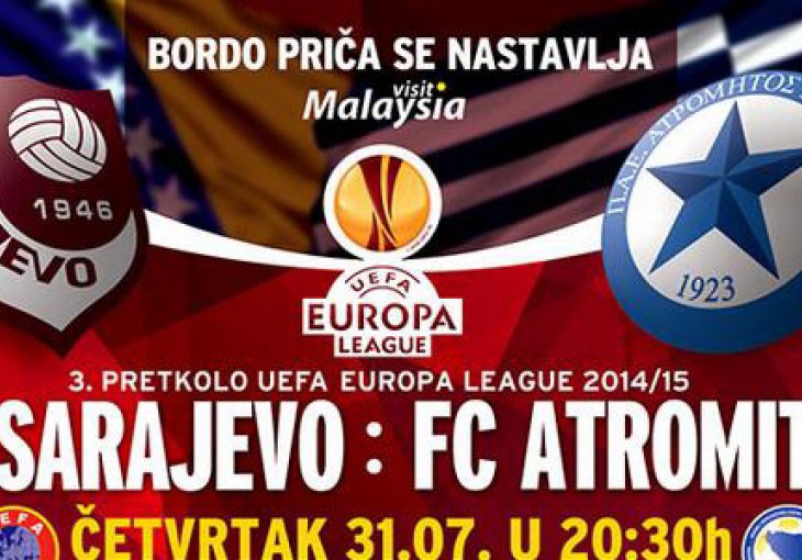 LIVE: Sarajevo - Atromitos