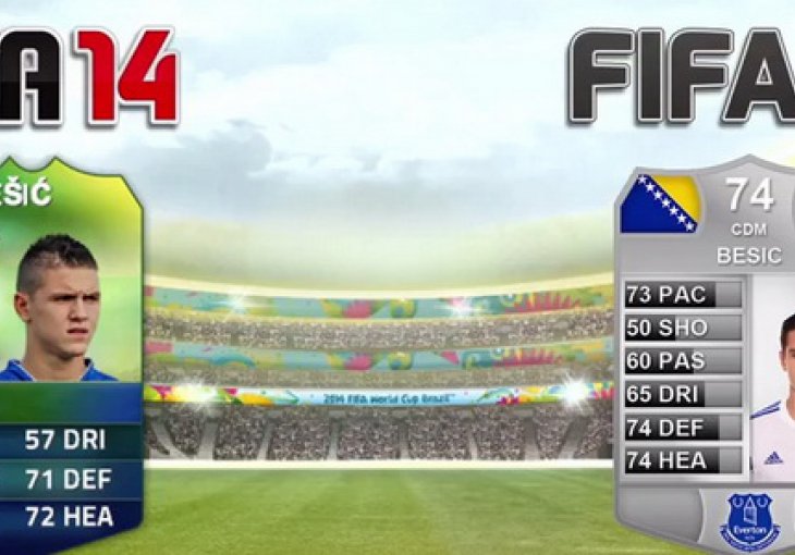Pogledajte kako na FIFA 15 izgleda Muhamed Bešić