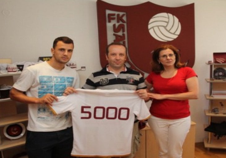 Velkoski obradovao 5.000. člana FK Sarajevo