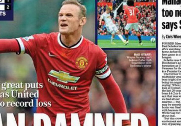 Brutalno: Pogledajte šta su britanski mediji napravili Van Gaalu