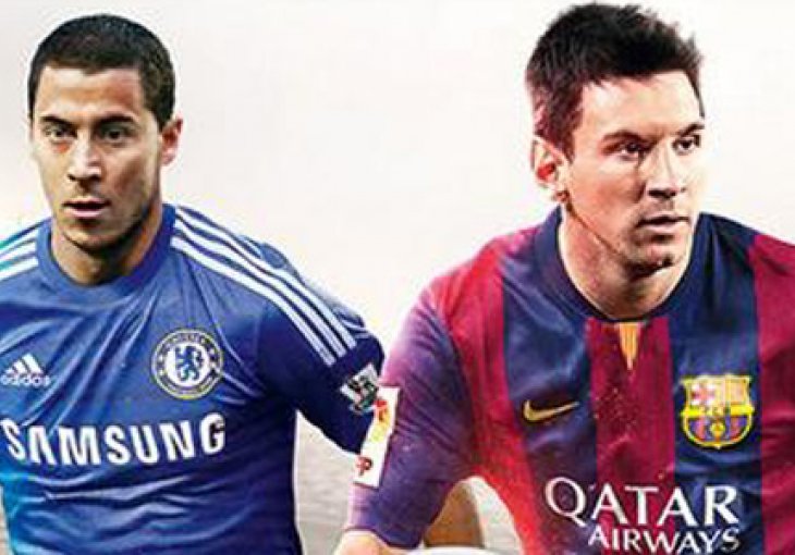 Messi i Hazard na omotu FIFA 15