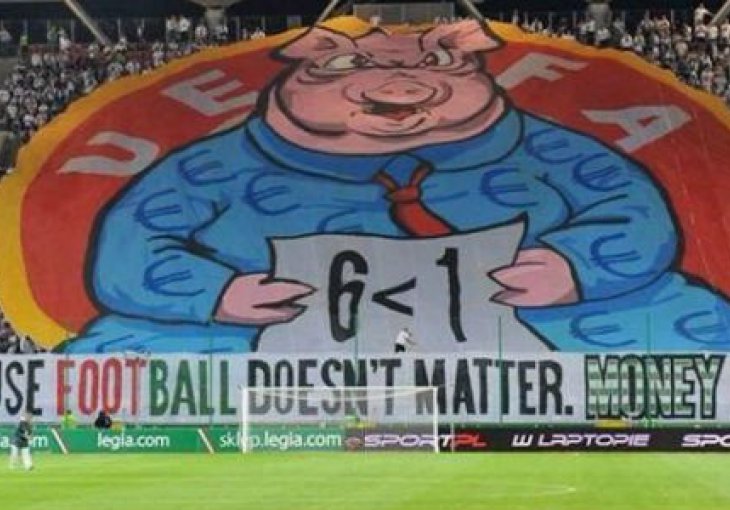 Uvrijeđena UEFA žestoko kaznila Legiju