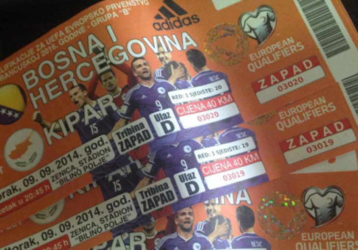 Džeko navijačima poklonio ulaznice