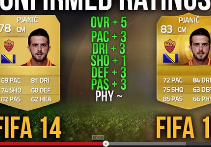 Pogledajte šta su na FIFA 15 napravili od Miralema Pjanića