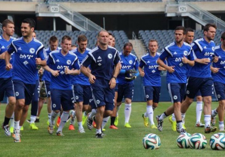 Sutra okupljanje fudbalske reprezentacije BiH