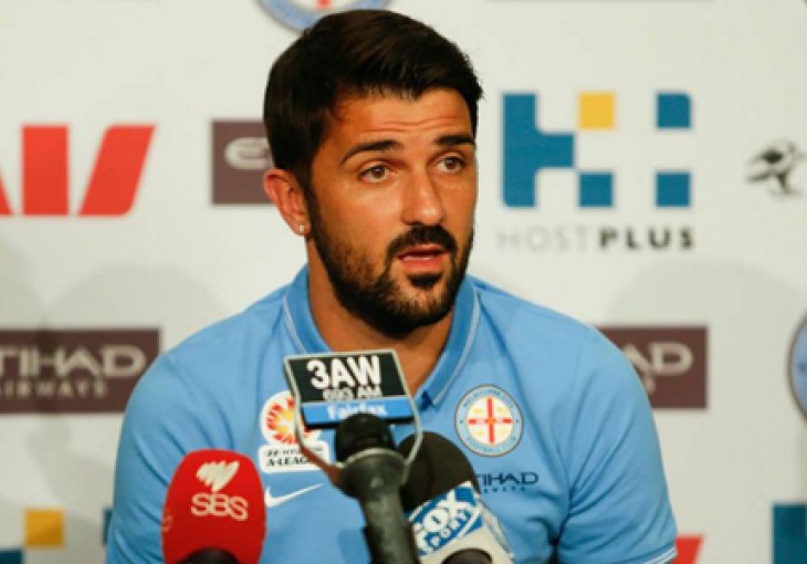David Villa spreman stigao u Australiju, odradio prvi trening