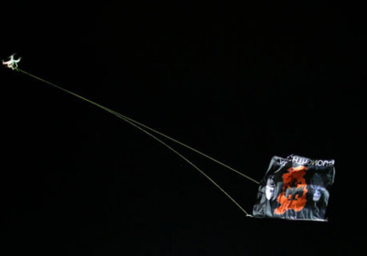 Albanac iz Italije postavio dron na kupolu crkve