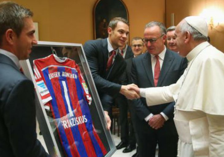 Papa Franjo igračima Bayerna: Odigrali ste predivnu utakmicu