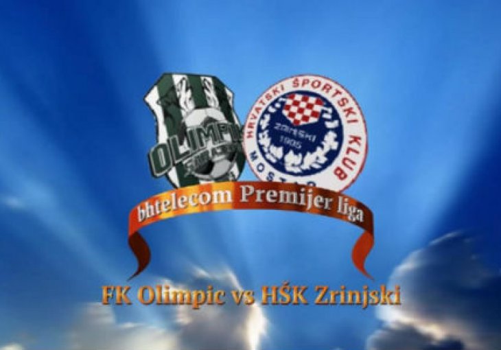 Borba za drugo mjesto, Olimpic dočekuje Zrinjski na Otoci