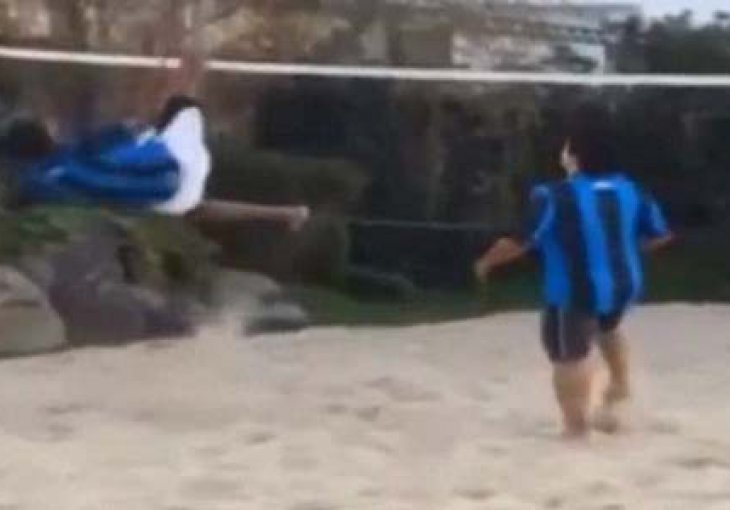 Ronaldinhova majstorija na pijesku koja će vas oduševiti