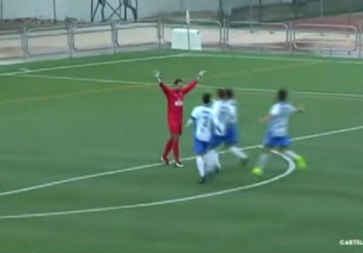 Golman primio nevjerovatan gol pa plakao poslije meča